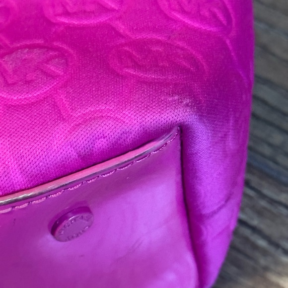 Michael Kors bright pink, has handles and also strap that comes off. - Picture 6 of 8